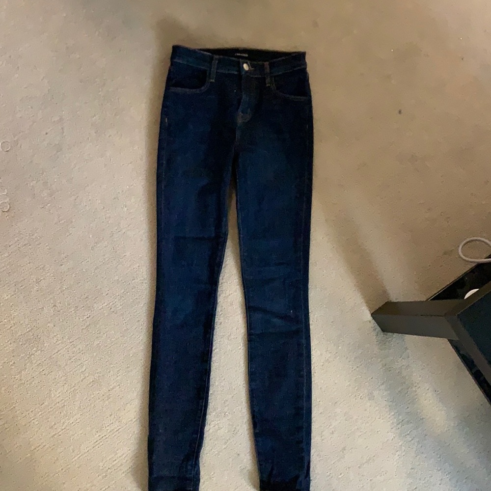 J Brand 24 inch waist true blue denim